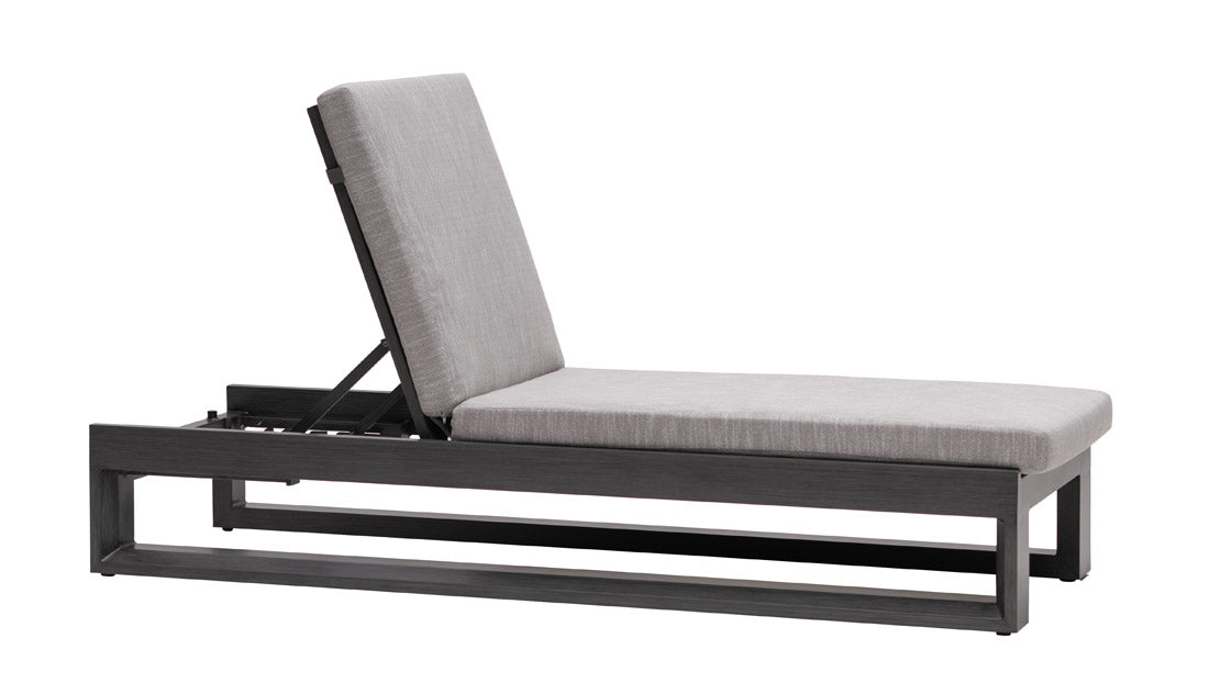 Element Adjustable Chaise Lounger With Cushion