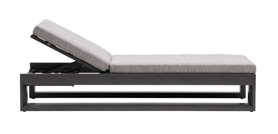 Element Adjustable Chaise Lounger With Cushion