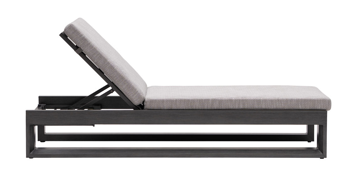 Element Adjustable Chaise Lounger With Cushion