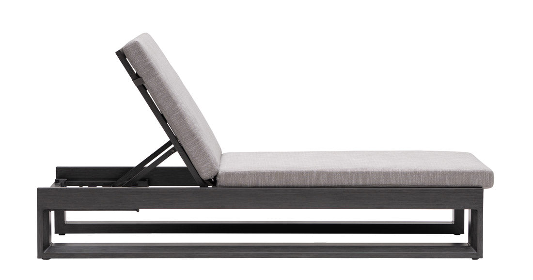 Element Adjustable Chaise Lounger With Cushion