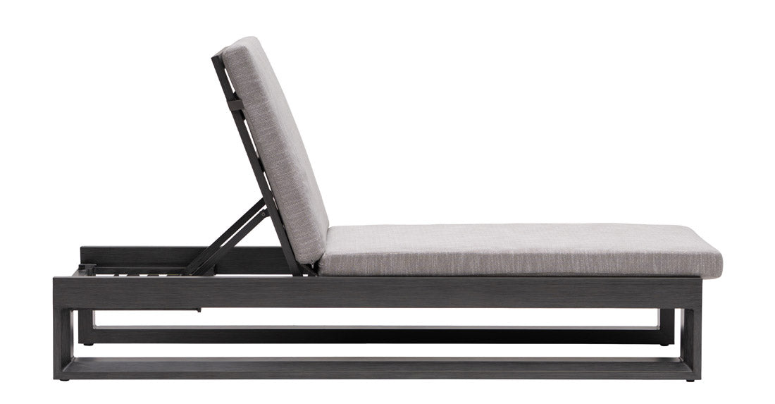 Element Adjustable Chaise Lounger With Cushion