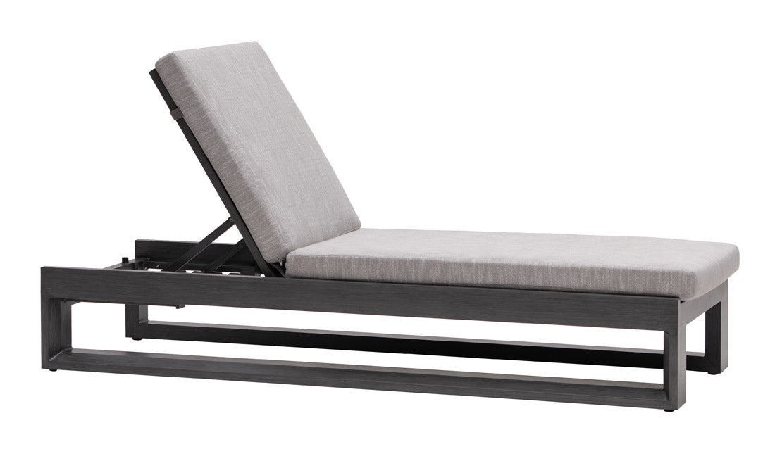 Element Adjustable Chaise Lounger With Cushion