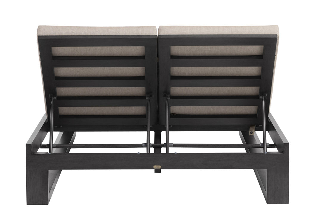 Element Adjustable Double Chaise Lounger
