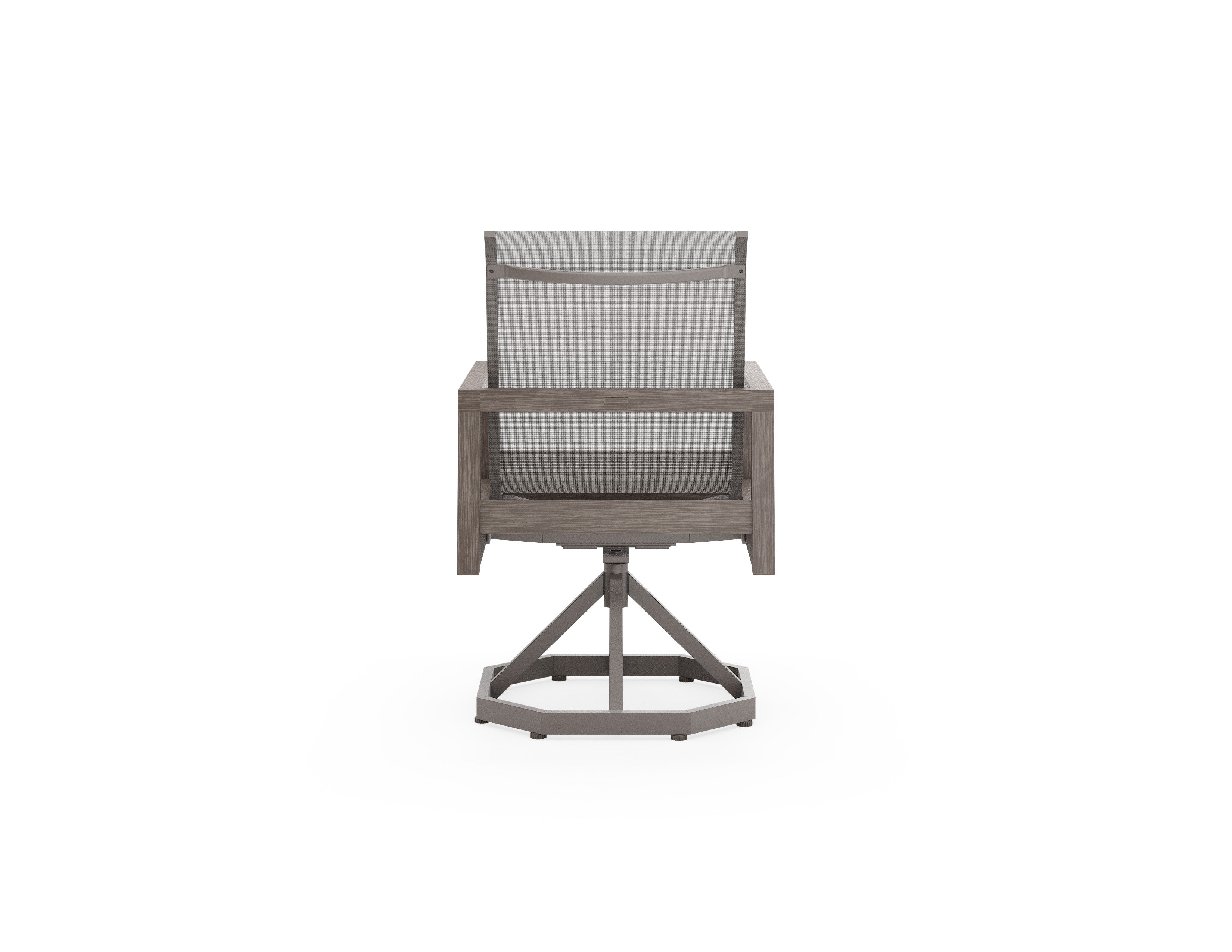 Sierra Sling Swivel Rocking Dining Chair