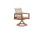 Sierra Sling Swivel Rocking Dining Chair