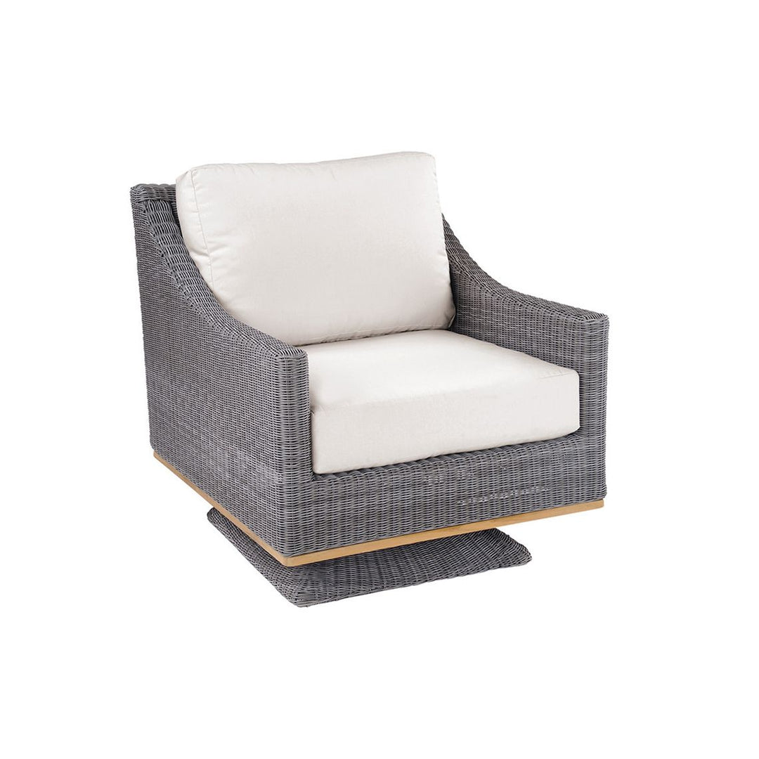 Frances Deep Seating Swivel Rocker Lounge Chair