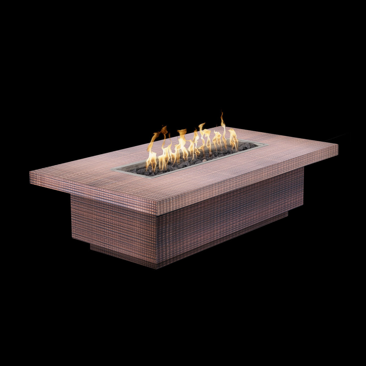 The Outdoor Plus Fremont Fire Tables - Copper configuration