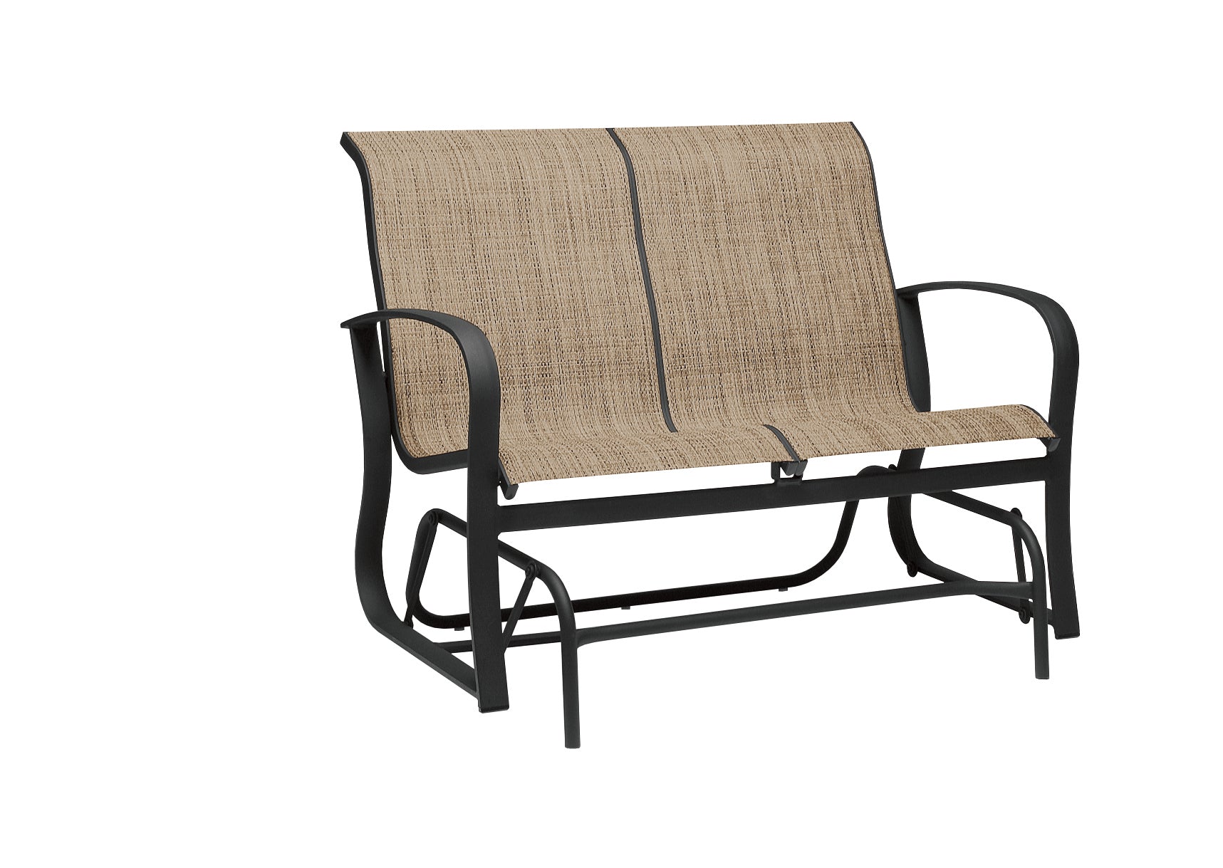 Fremont Sling Love Seat Glider