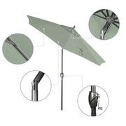 7.5' Pacific Trail Series Patio Umbrella - Sunbrella Fabric