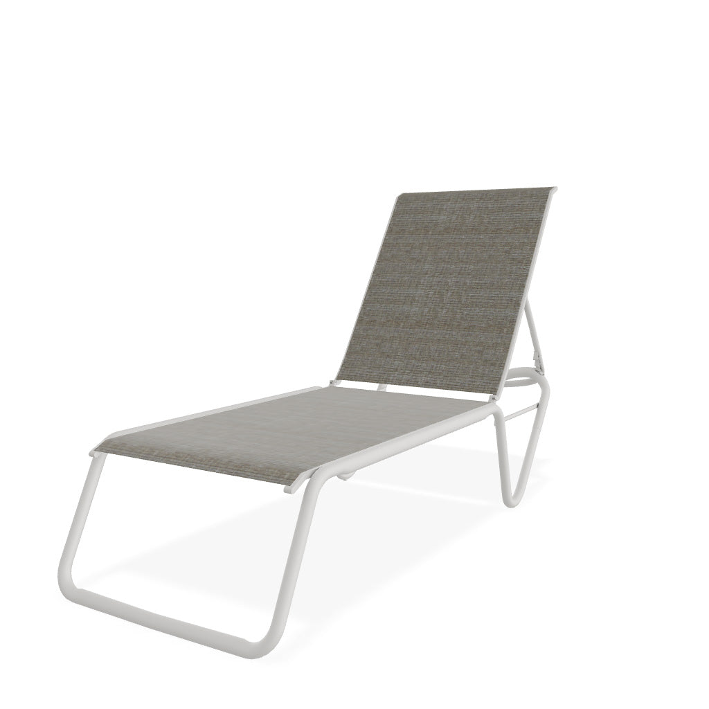 Telescope Casual Gardenella Sling Armless Chaise – Pangaea Patio