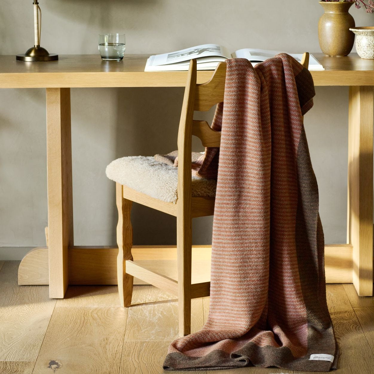 Sunbrella® Signature Throw - Terrace Edge