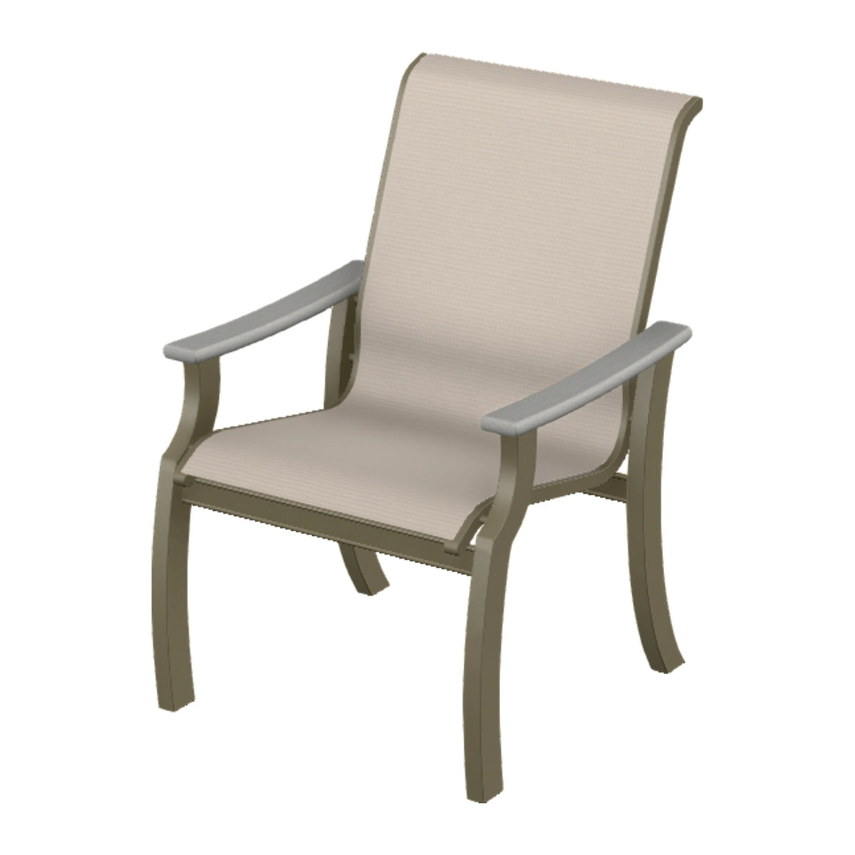 St. Catherine Sling Armchair — Beachwood MGP / Cape Grey Accents