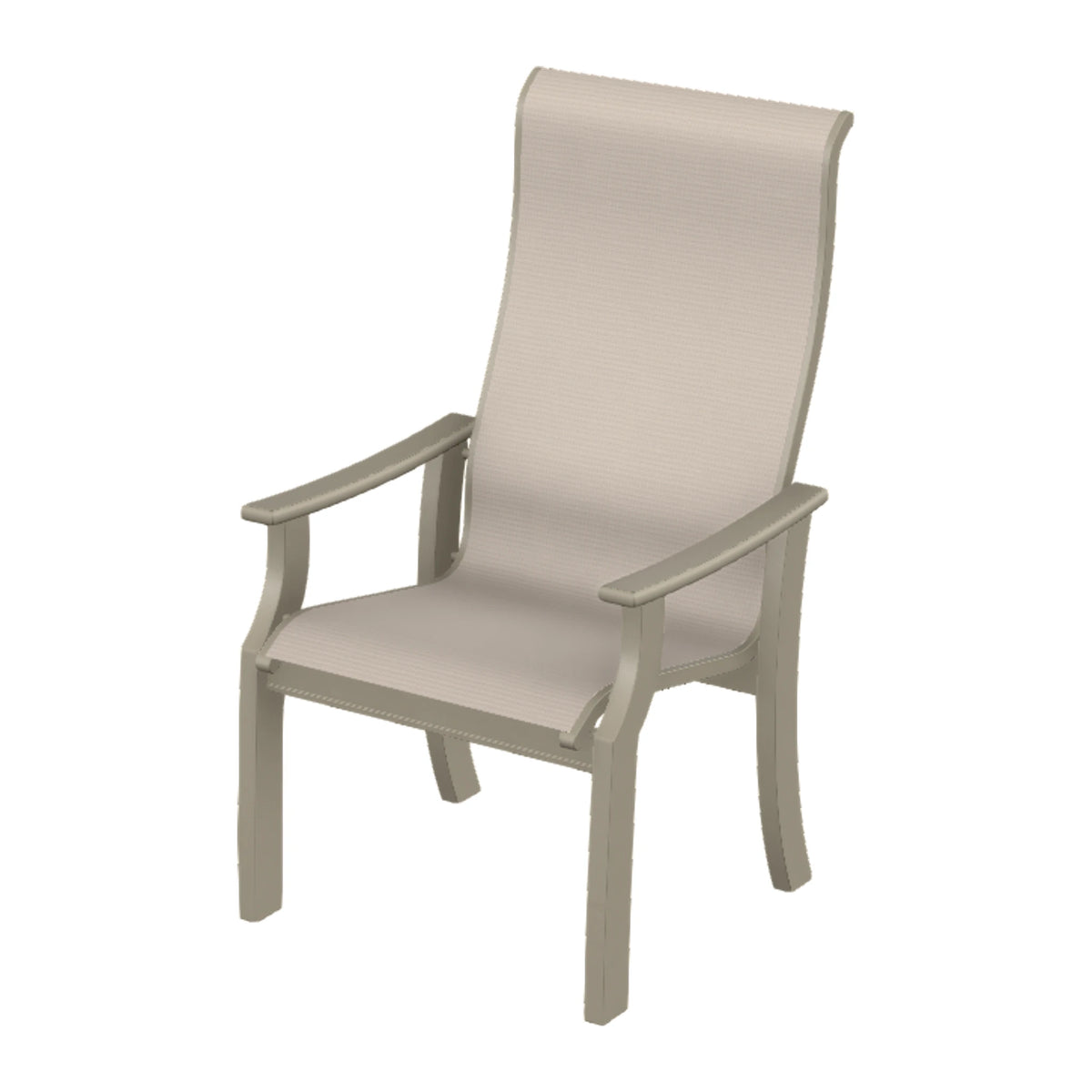 St. Catherine Sling Supreme Height Armchair — Storm MGP / Match Finish