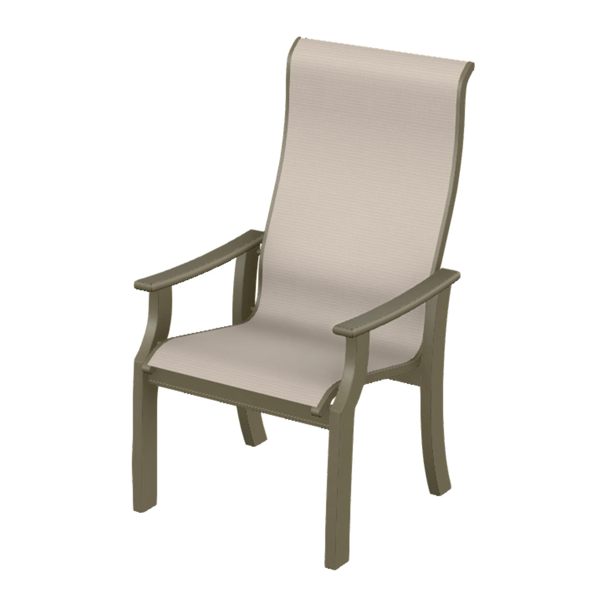 St. Catherine Sling Supreme Height Armchair — Beachwood MGP / Match Finish