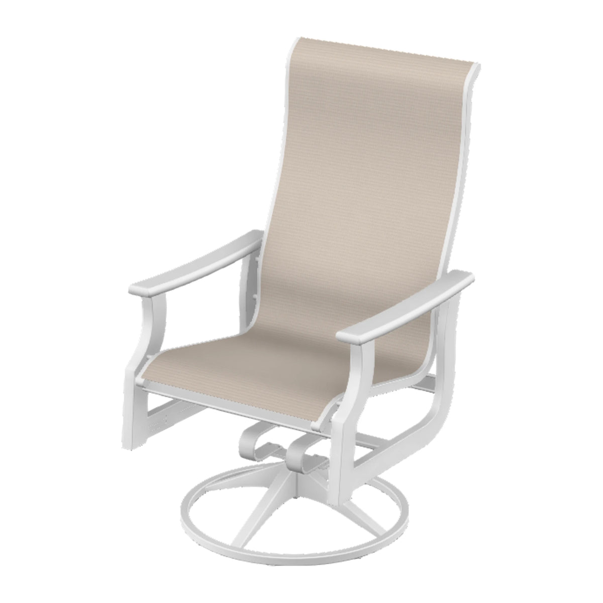 St. Catherine Sling Supreme Height Swivel Rocker — Snow MGP / Match Finish