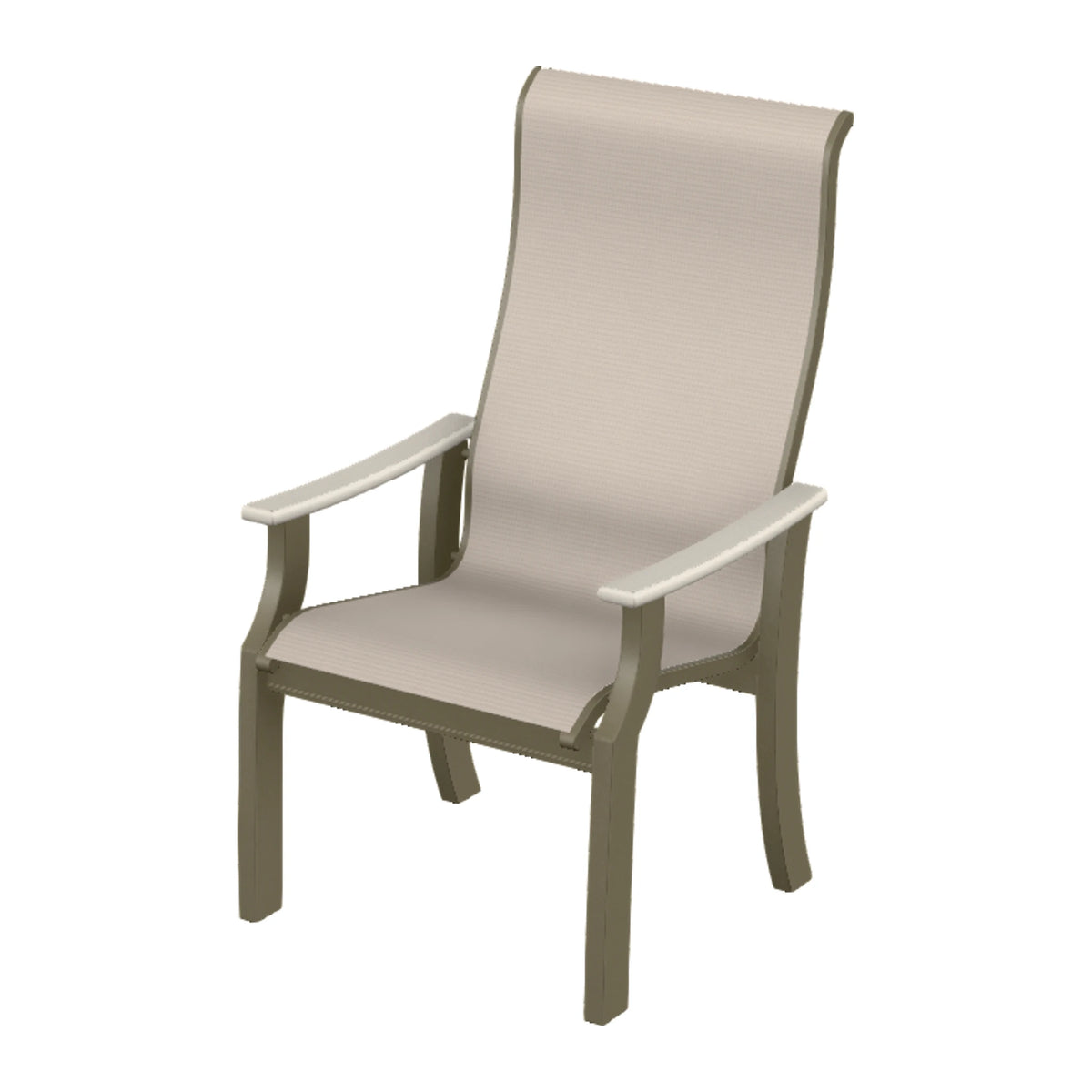 St. Catherine Sling Supreme Height Armchair — Beachwood MGP / Laguna Accents