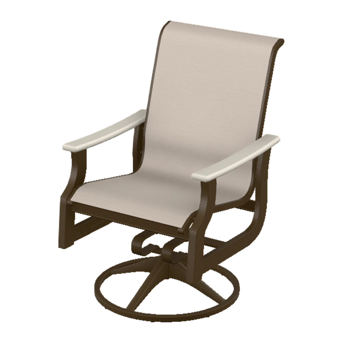 St. Catherine Sling Swivel Rocker — Kona MGP / Laguna Accents
