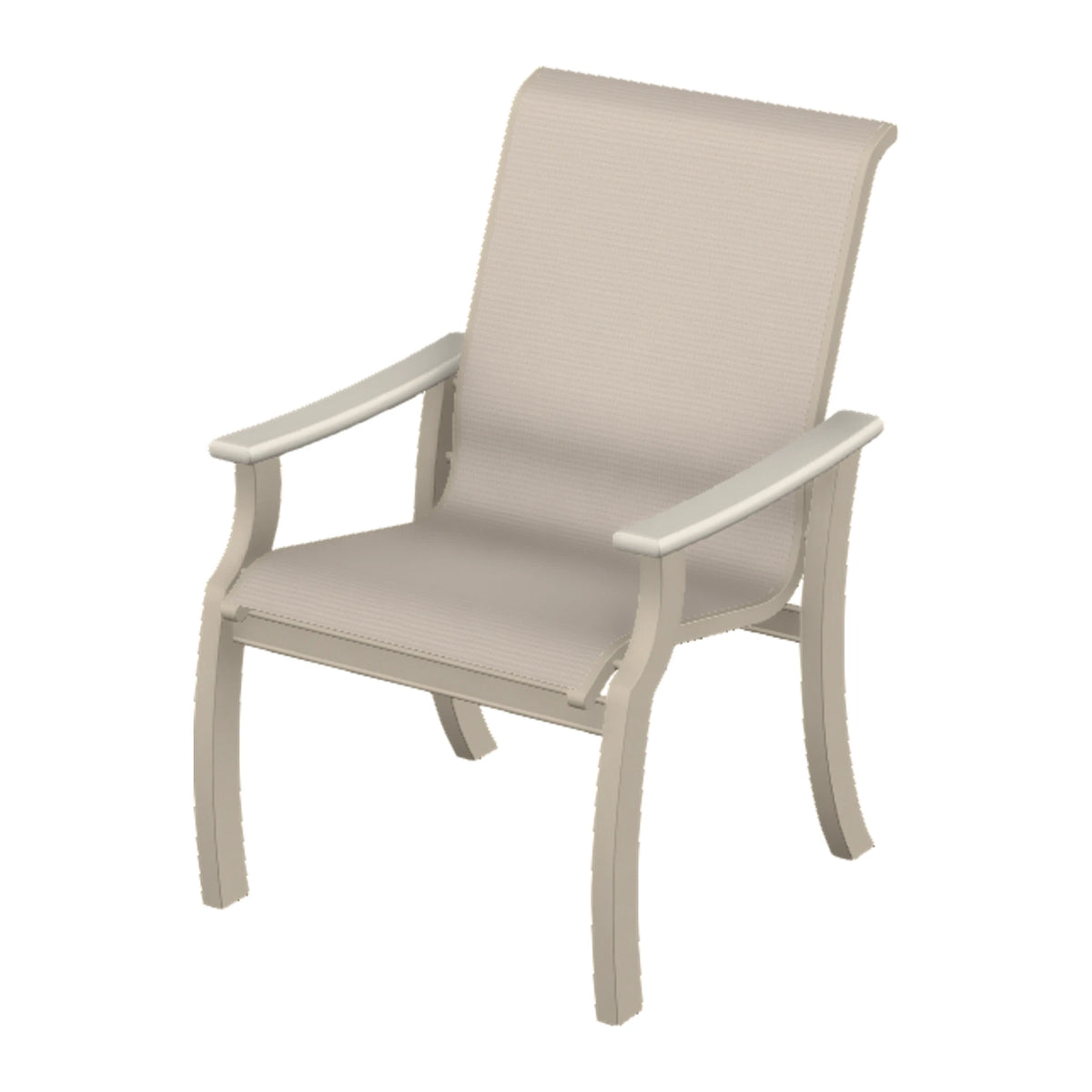 St. Catherine Sling Armchair — Desert Sand MGP / Laguna Accents