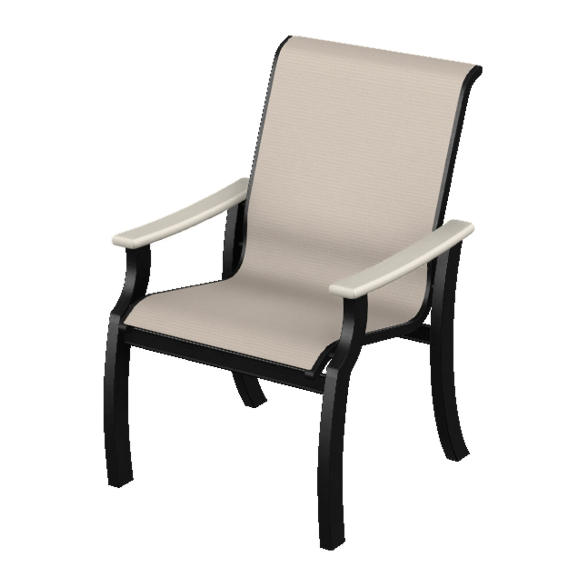 St. Catherine Sling Armchair — Black MGP / Laguna Accents