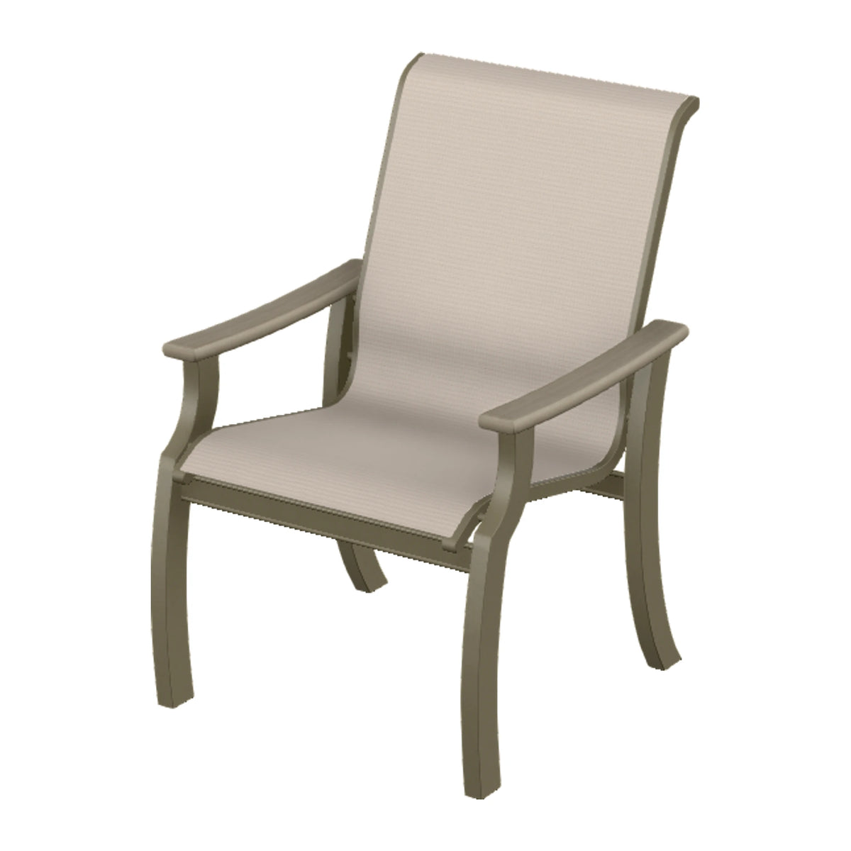 St. Catherine Sling Armchair — Beachwood MGP / Weathered Wood Accent