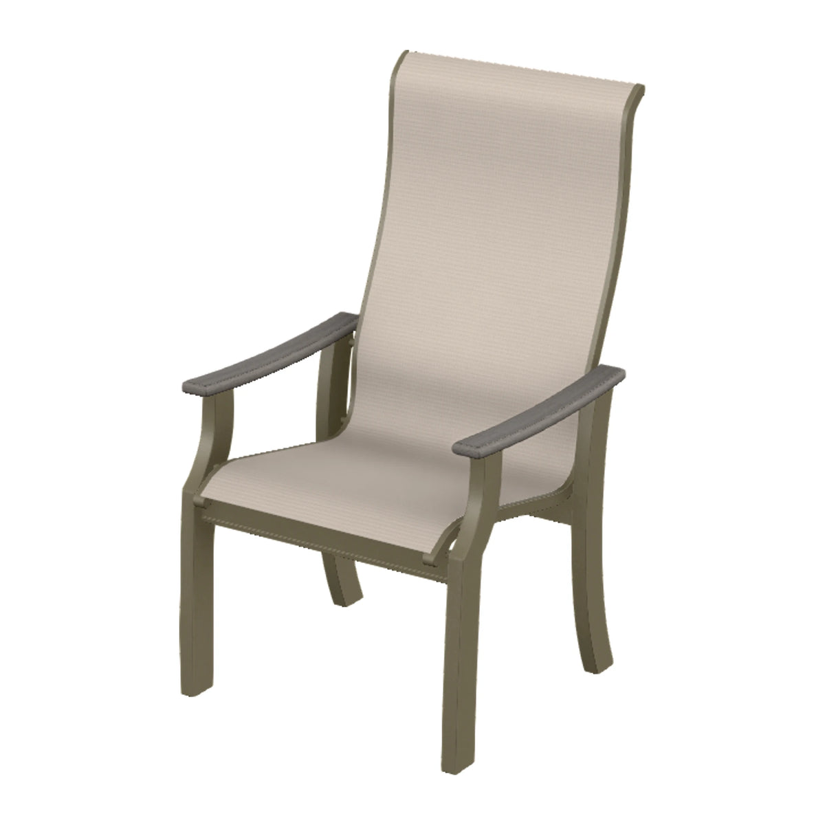 St. Catherine Sling Supreme Height Armchair — Beachwood MGP / Boardwalk Accents