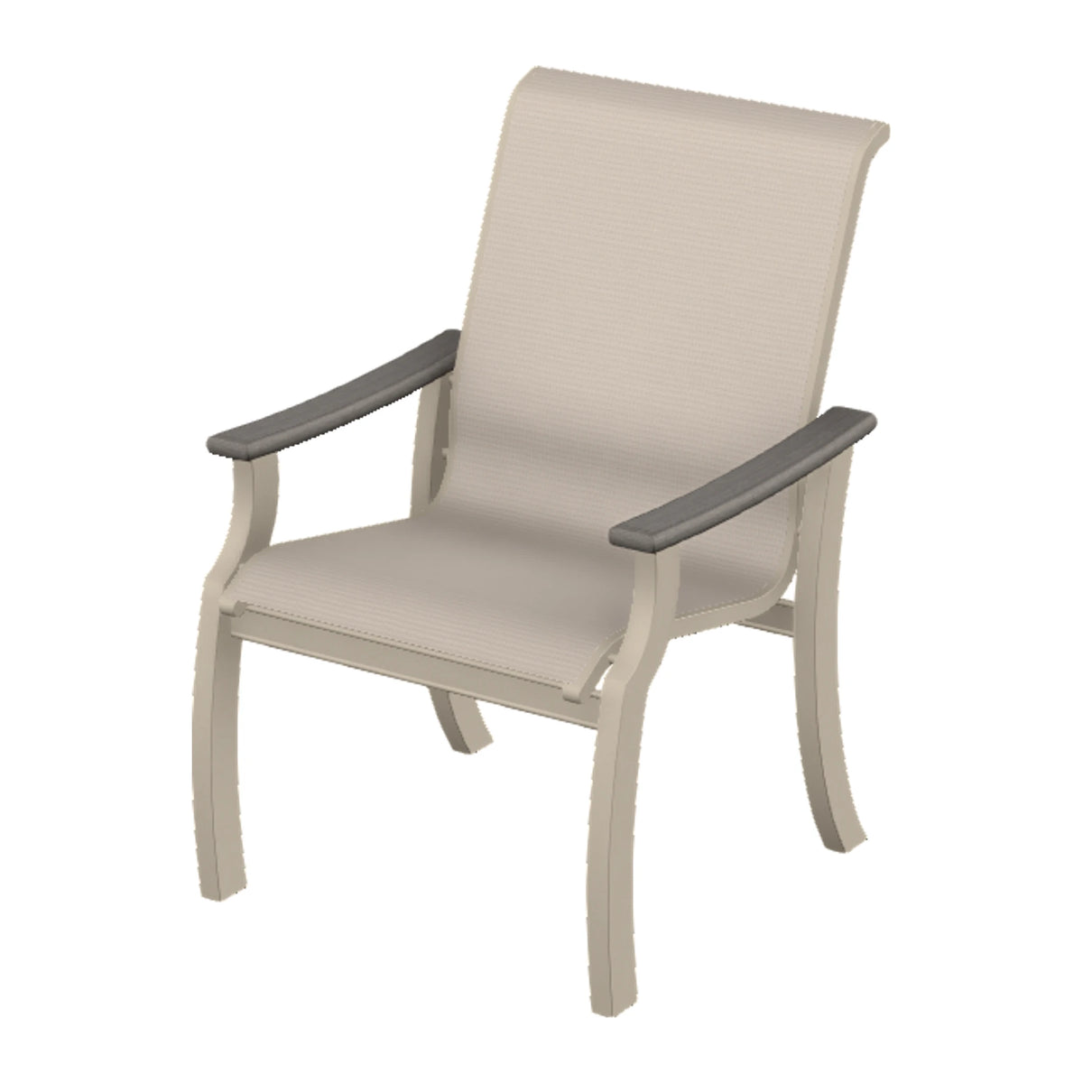 St. Catherine Sling Armchair — Desert Sand MGP / Boardwalk Accents