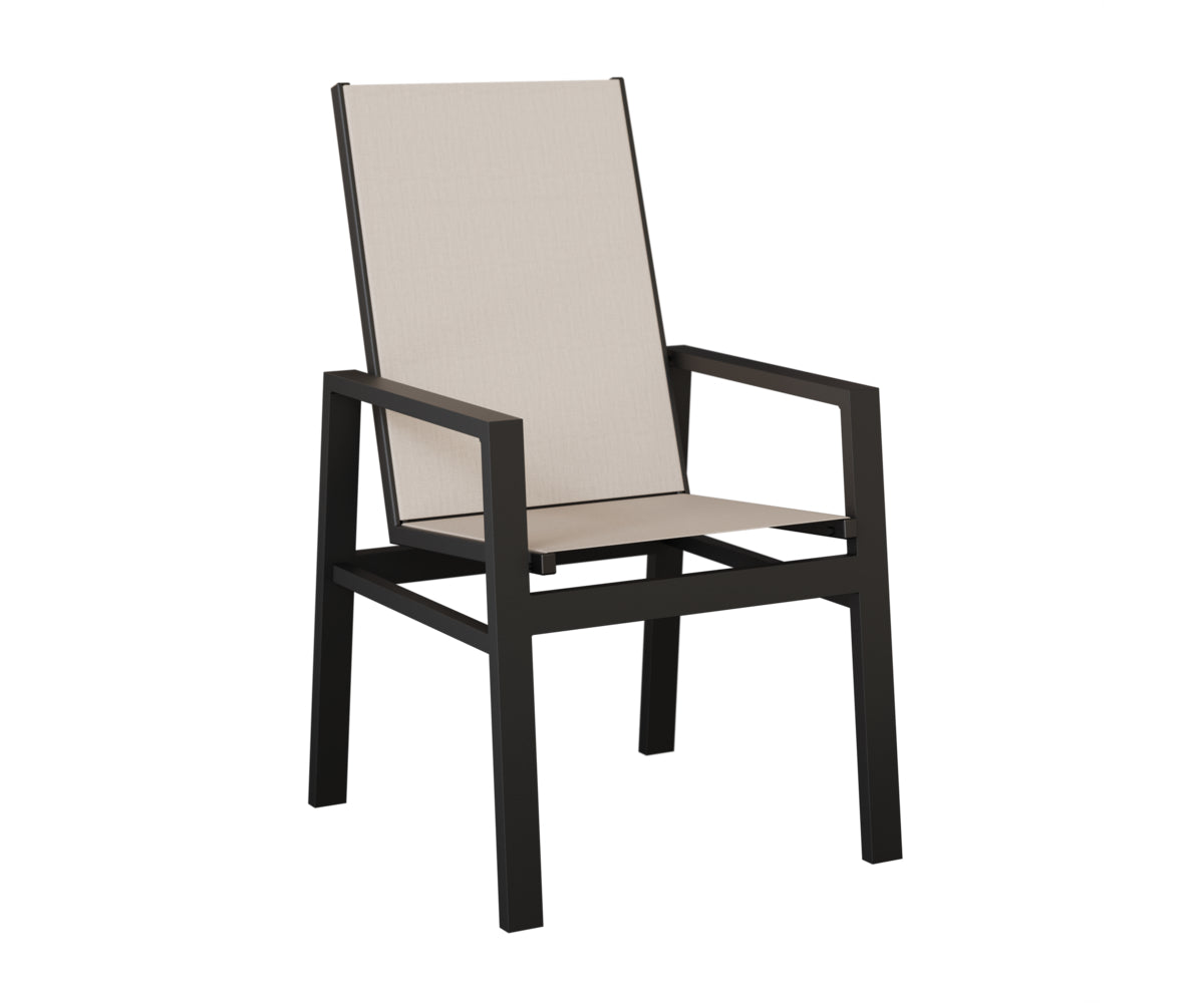 Vida High Back Sling Dining Chair