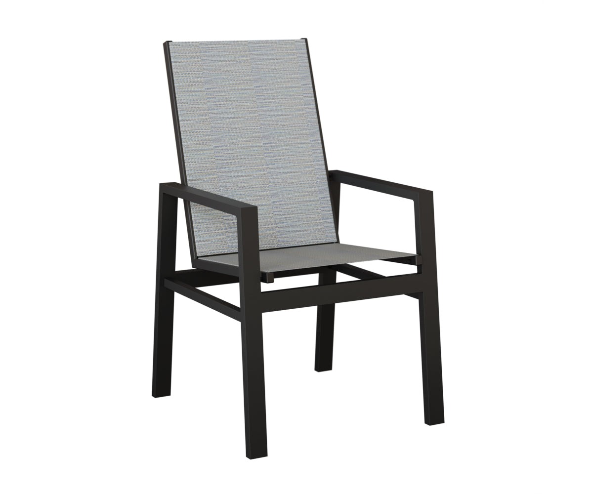 Vida High Back Sling Dining Chair