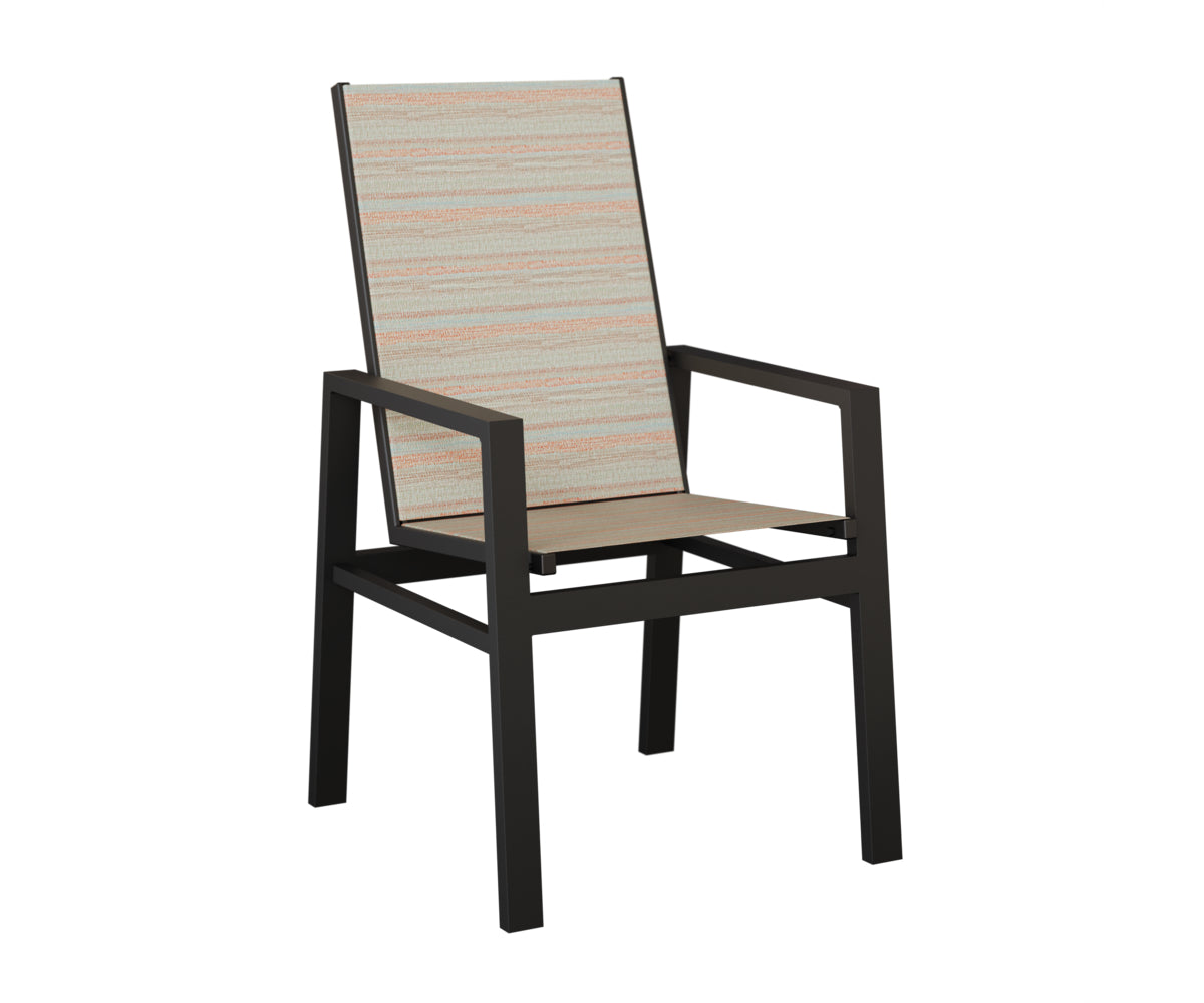 Vida High Back Sling Dining Chair