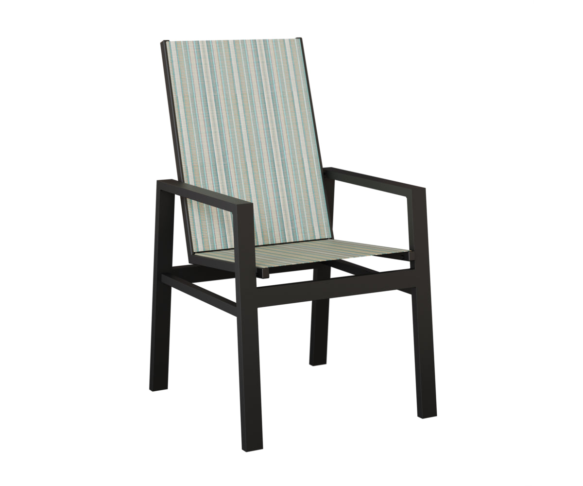 Vida High Back Sling Dining Chair