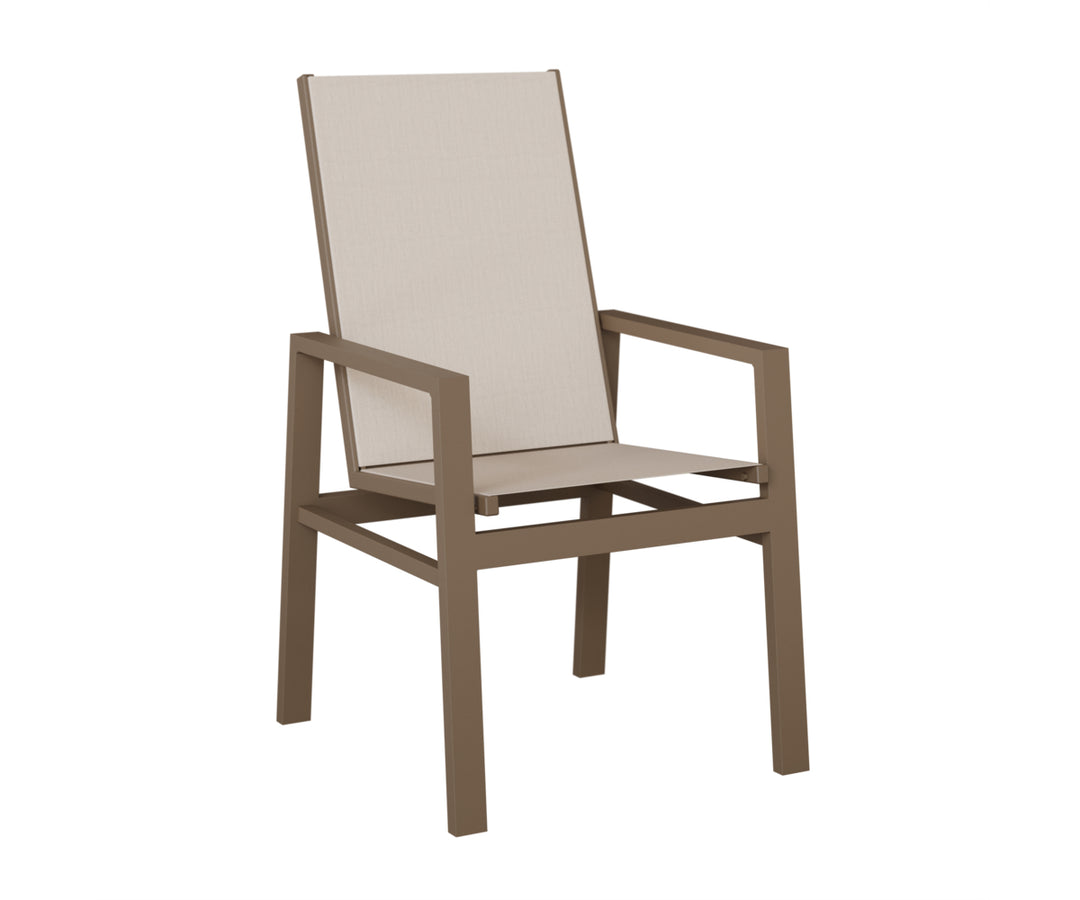 Vida High Back Sling Dining Chair