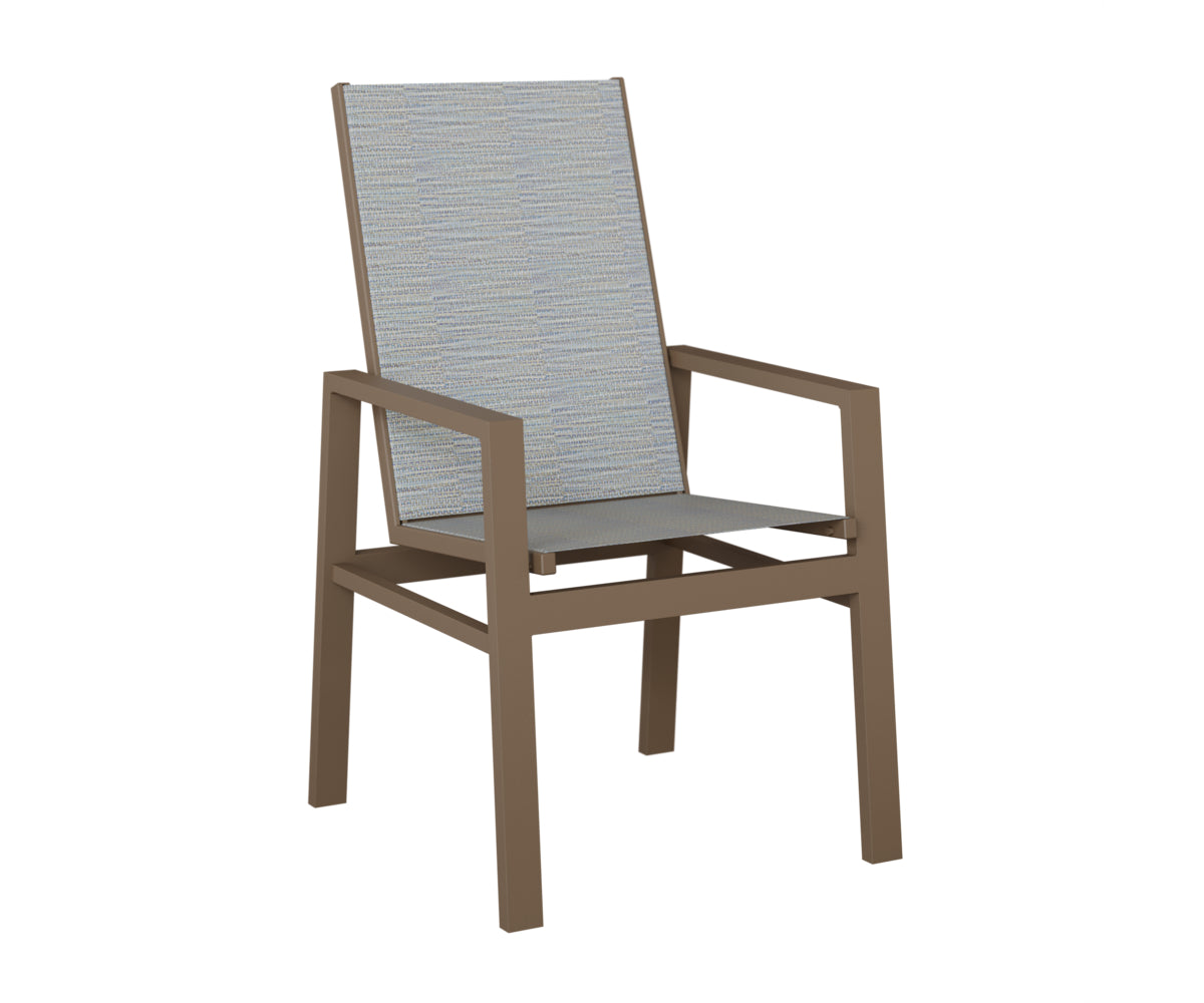 Vida High Back Sling Dining Chair