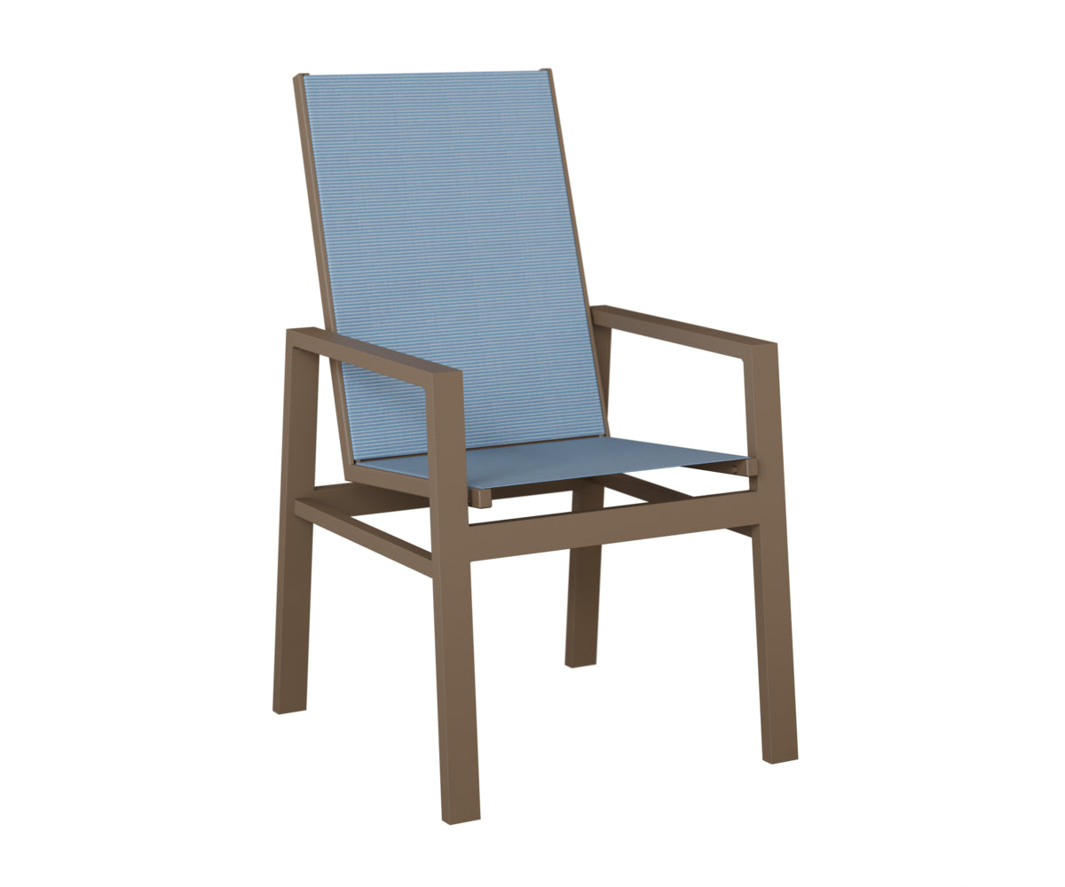 Vida High Back Sling Dining Chair