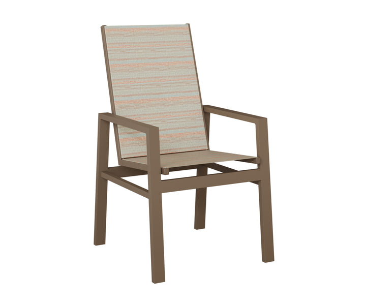 Vida High Back Sling Dining Chair