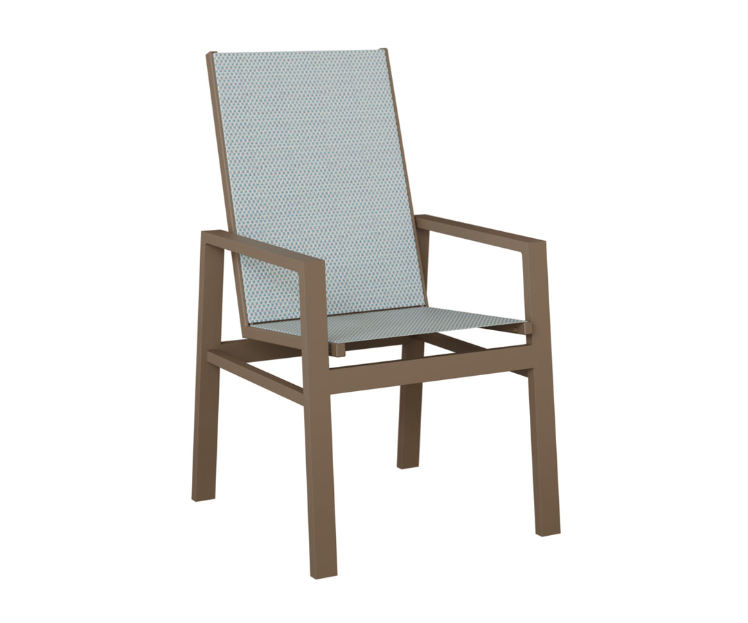 Vida High Back Sling Dining Chair