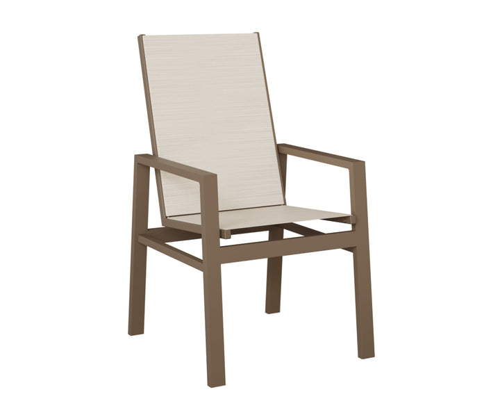 Vida High Back Sling Dining Chair