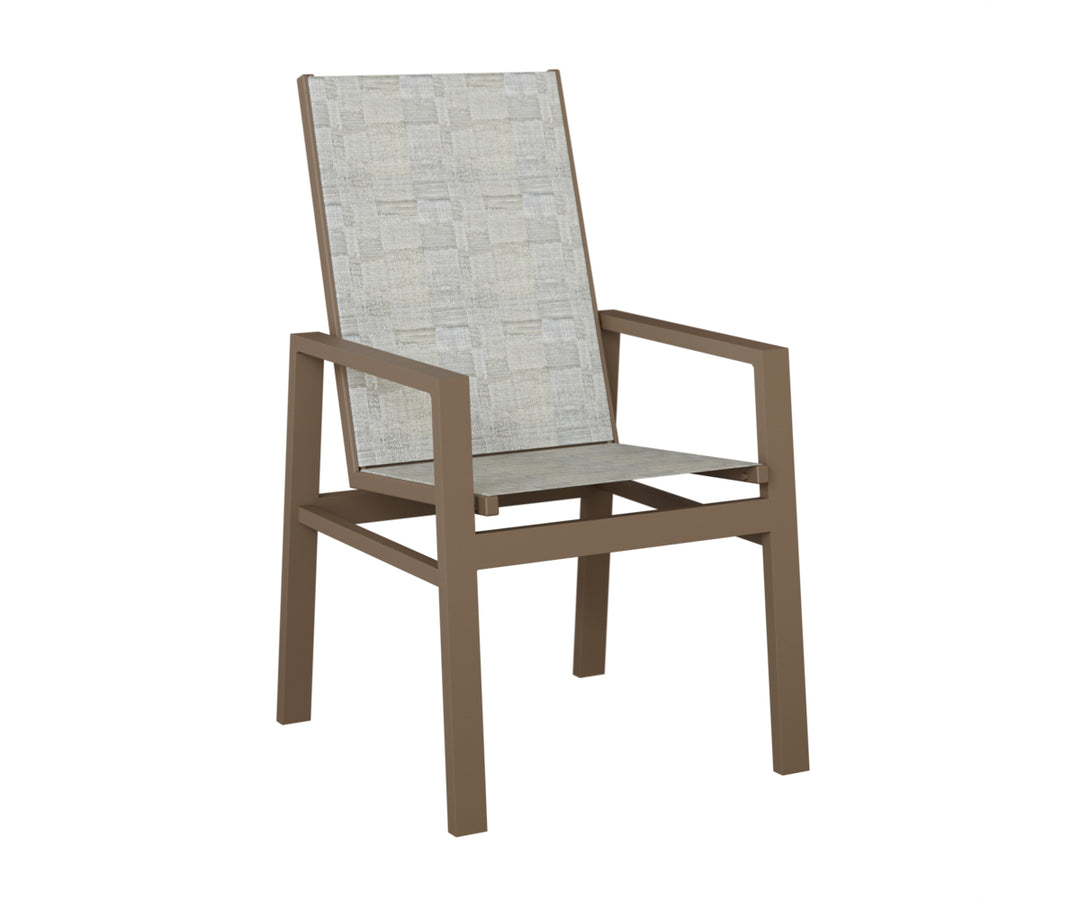 Vida High Back Sling Dining Chair