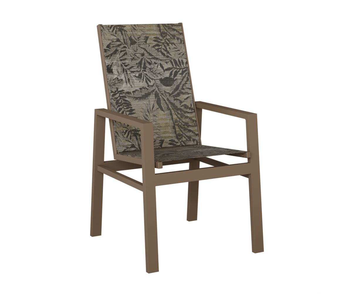 Vida High Back Sling Dining Chair