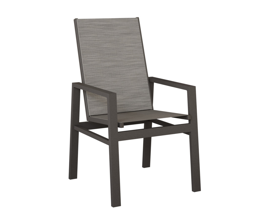 Vida High Back Sling Dining Chair