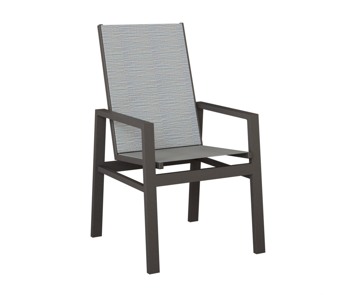 Vida High Back Sling Dining Chair