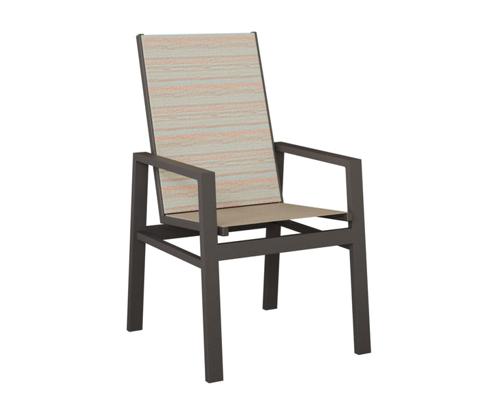 Vida High Back Sling Dining Chair