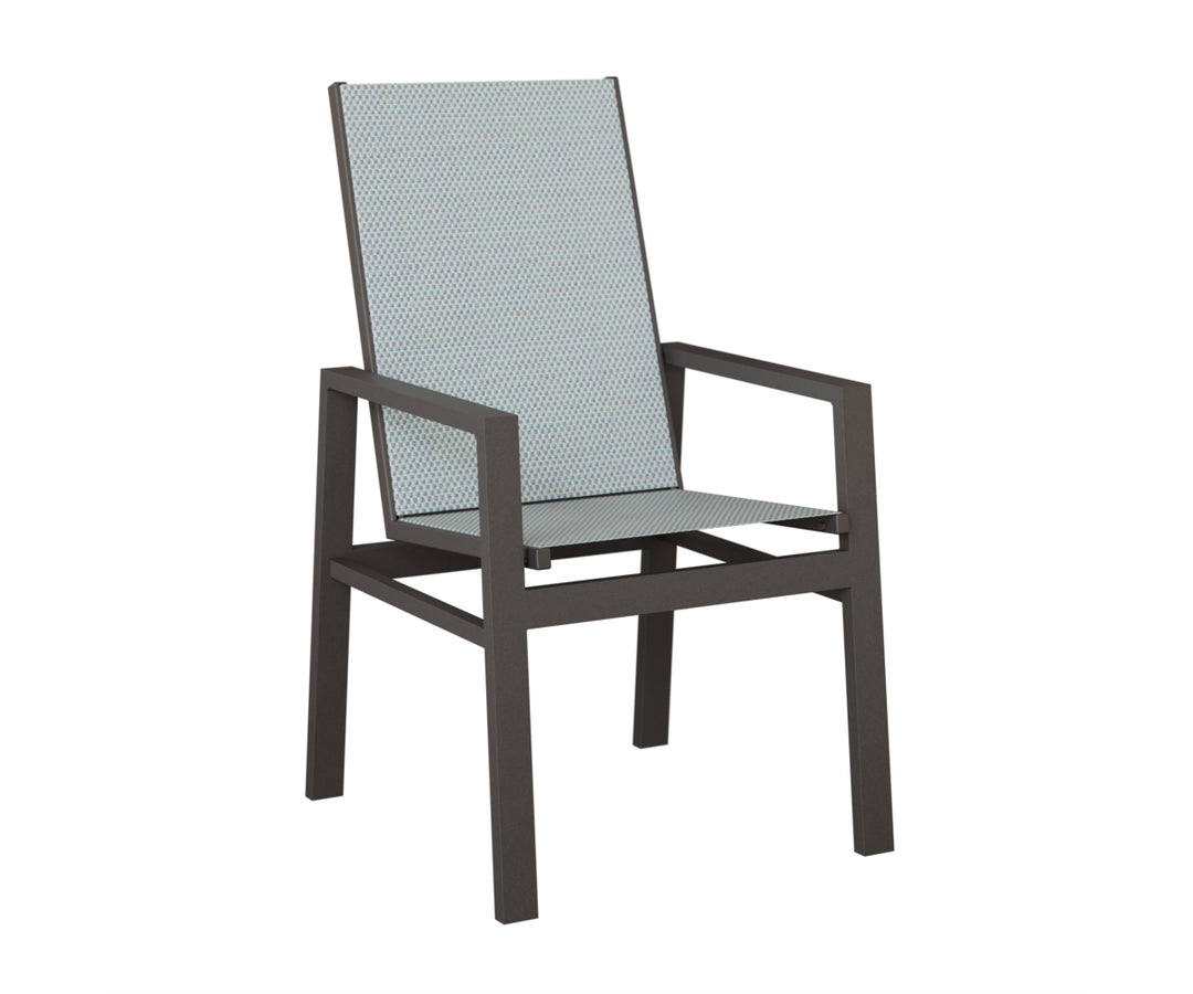 Vida High Back Sling Dining Chair