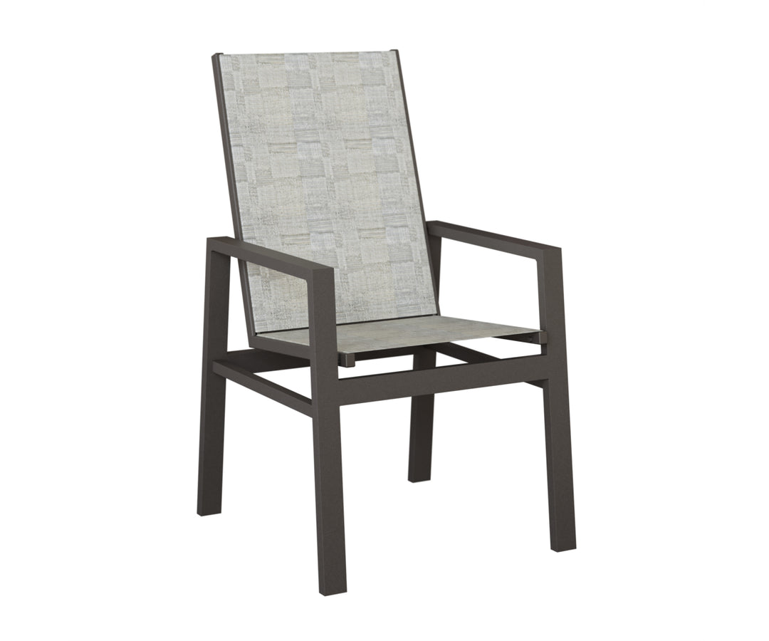 Vida High Back Sling Dining Chair