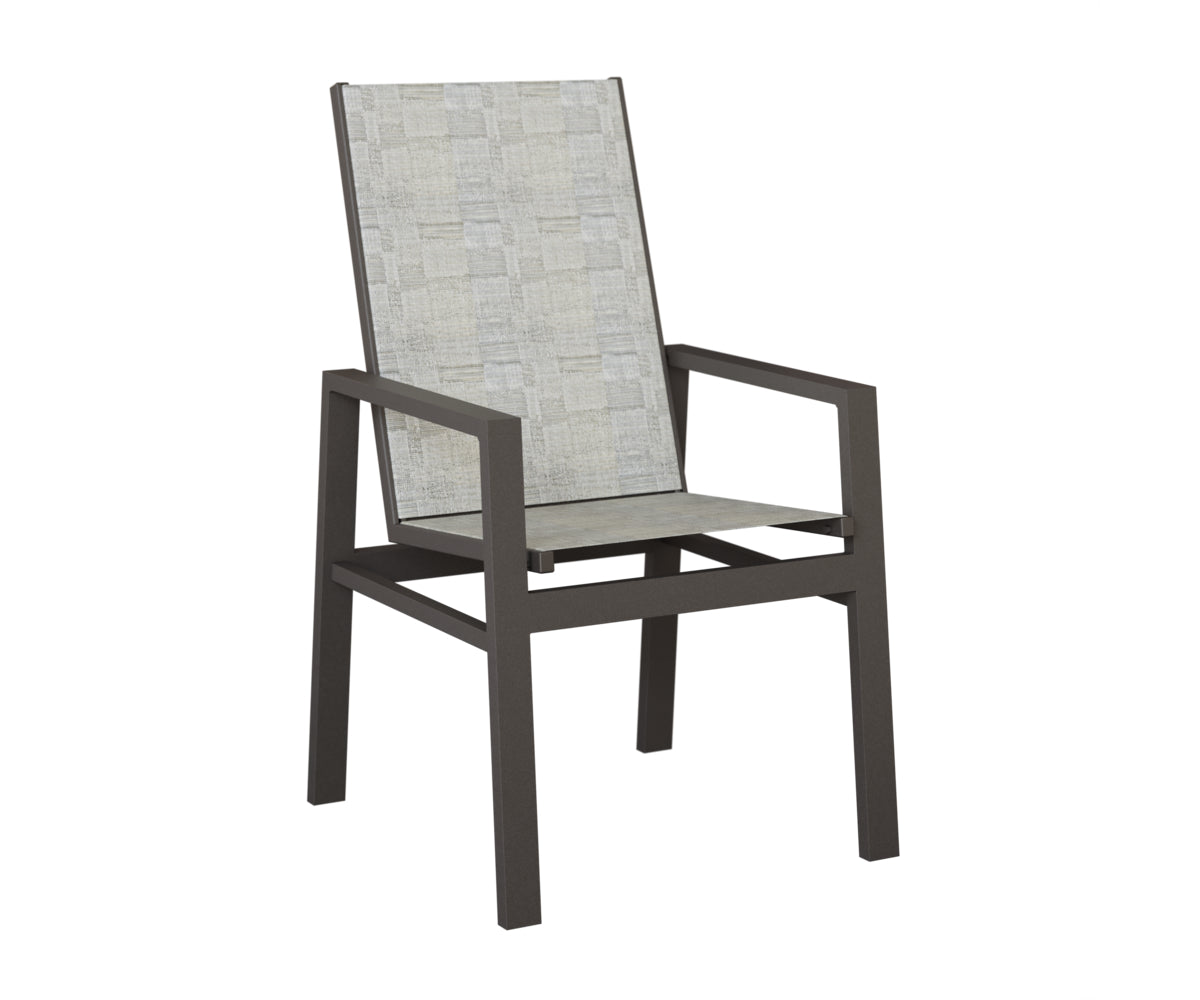 Vida High Back Sling Dining Chair