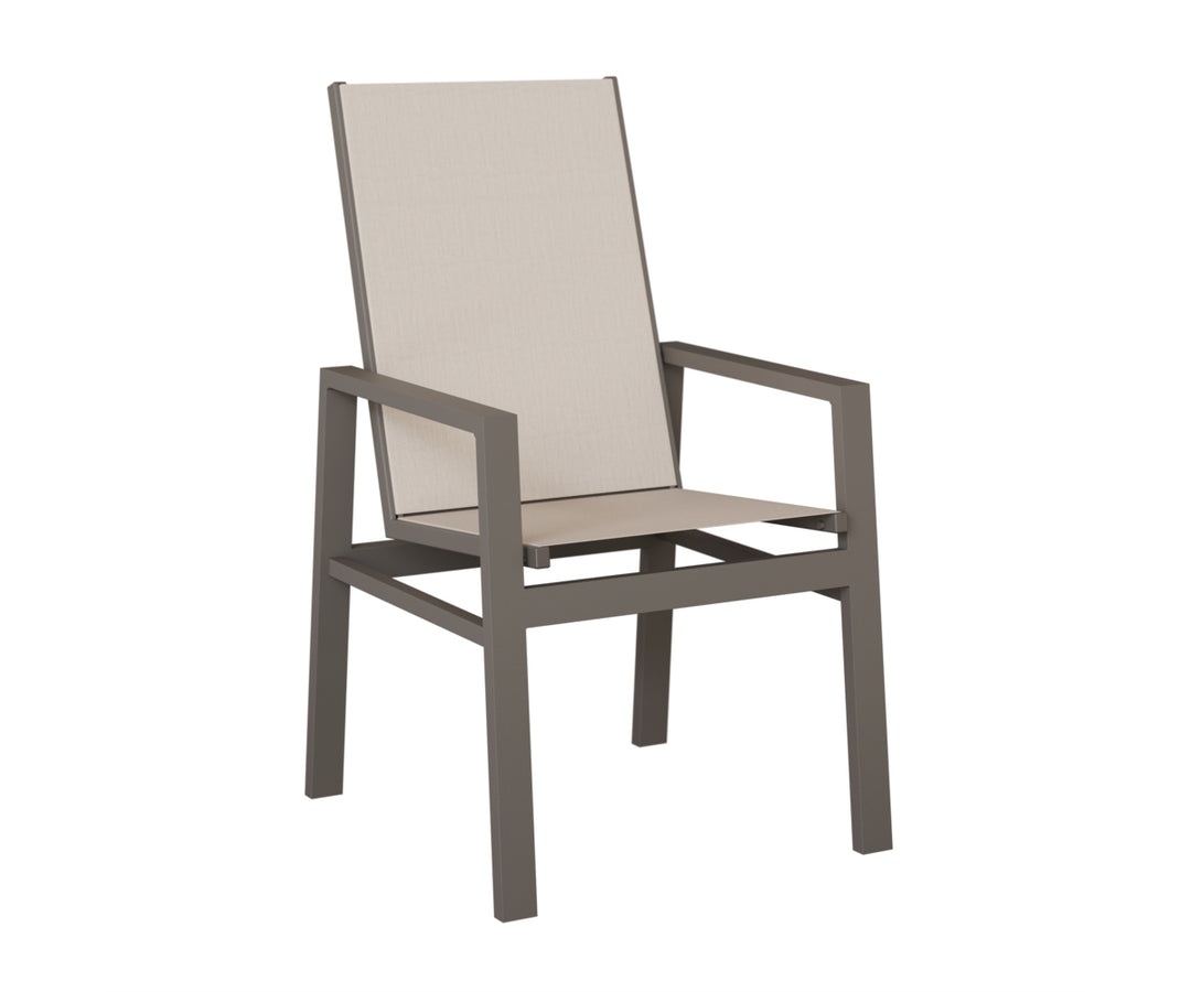 Vida High Back Sling Dining Chair