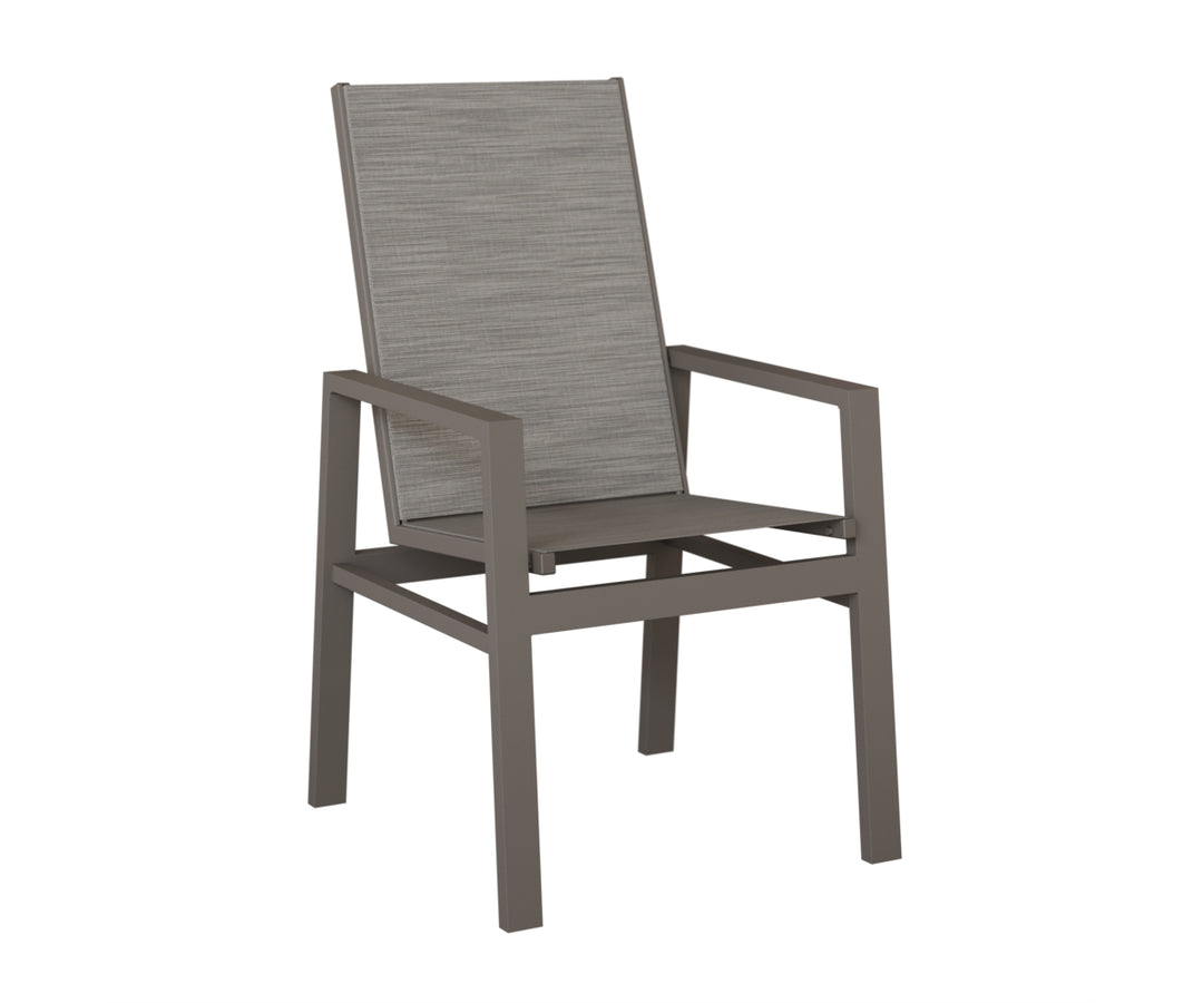 Vida High Back Sling Dining Chair