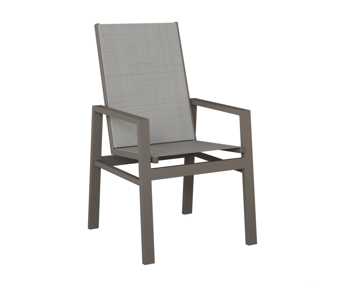 Vida High Back Sling Dining Chair