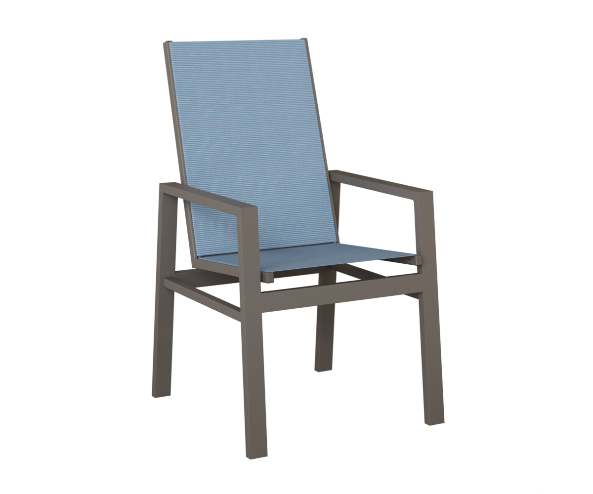 Vida High Back Sling Dining Chair