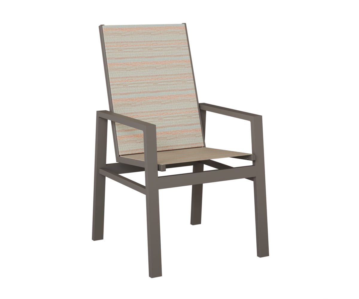 Vida High Back Sling Dining Chair