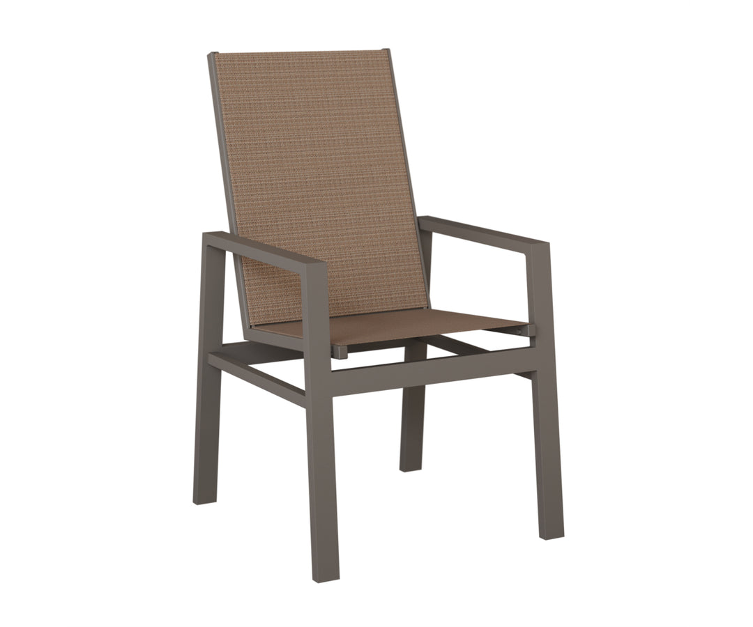 Vida High Back Sling Dining Chair